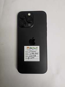 Apple Phones: Iphone 16 Pro Max Pre-owned/ Mint Condition ,256 GB Battery Health 92%
