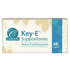 Conditions Menopause: Carlson Key-E Suppositories | Vinamine E Lubricant