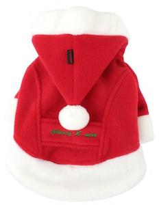 Puppia Xma Pre Orders: Santa Coat Red Sml