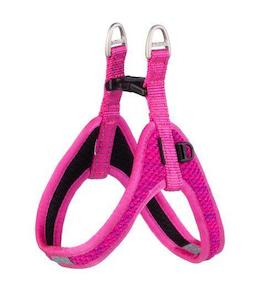 Rogz Fast Fit Harness Pink Med