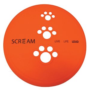 Scream Extreme Toys: Scream SILICONE PET FLYER Orange - Small 18cm