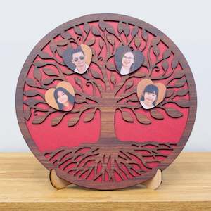 Personalisation: Wooden Family Tree