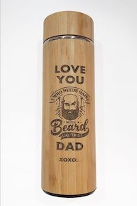 Custom Bamboo Water Bottle
