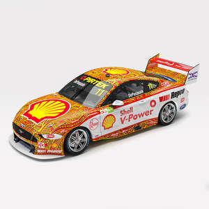 Shell V Power: 1:12 Shell V-Power Racing Team #11 Ford Mustang GT - 2022 Darwin Triple Crown Indigenous Round