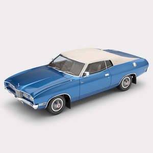 Ford: 1:18 Ford P4 Landau - Cosmic Blue
