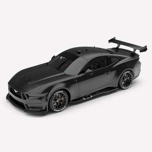 Ford Mustang: 1:18 Plain Body Ford Mustang GT Gen3 Supercar - Matte Black (Pre-order)
