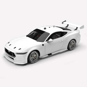 1:18 Plain Body Ford Mustang GT Gen3 Supercar - Gloss White (Pre-order)