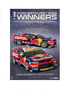 In Stock Memorabilia: 2023 BATHURST WINNER - Chevrolet Wins!