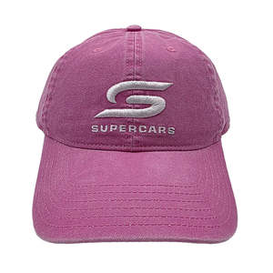 Supercars 2021: Supercars Fanwear Pink Acid Wash Cap