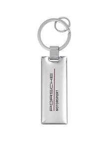 PORSCHE MOTORSPORT LOGO KEYRING