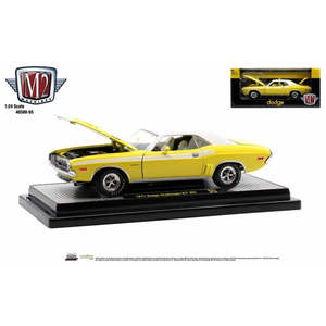 1:24 Yellow 1971 Dodge Challenger R/T 383