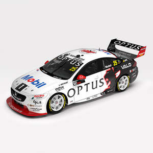 Walkinshaw Andretti United: 1:18 Mobil 1 Optus Racing #25 Holden ZB Commodore - 2022 Adelaide 500 Holden Tribute Livery
