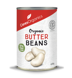 Ceres Organics Butter Beans 400g