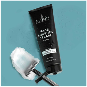 Grooming For Men: Sukin for Men Shaving Cream 200ml