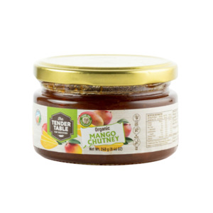 Condiments: Organic Mango Chutney 240g