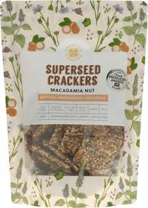 Superseed Crackers Macadamia 120gm
