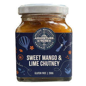 Condiments: Adventure Kitchen Sweet Mango & Lime Chutney 200gm