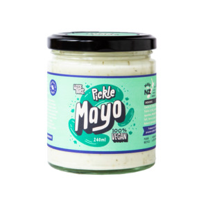 Condiments: Wise Boys Pickle Mayo Vegan 240ml