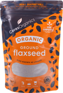 Functional Foods: Ceres Organics Ground Flaxseed 250g