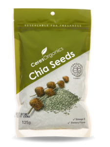 Ceres Organics Chia Seeds 125g