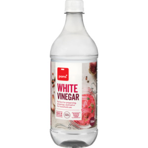 Oils Vinegar: Pams Vinegar White 750ml