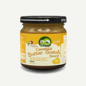 Natures Charm Coconut Based Butterscotch Sauce 200gm