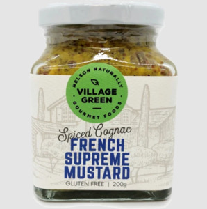 Cooking Sauces Pastes: Village Green French Supreme Mustard 200gm