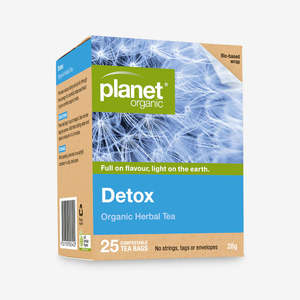 Hot Beverages: Planet Organic Detox Tea 25 Bags
