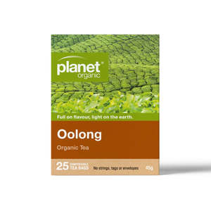 Hot Beverages: Planet Organic Tea Oolong 25 Bag