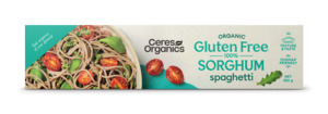 Pasta Noodles: Ceres Organics Sorghum Spaghetti 250g