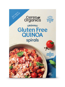 Ceres Organics Quinoa Spirals 250g