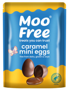 Moo Free Vegan Easter Caramel Mini Eggs 84gm