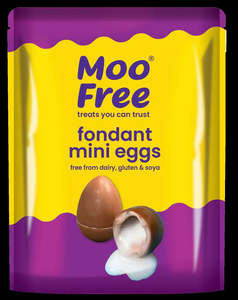 Moo Free Vegan Easter Fondant Filled Mini Eggs 84gm