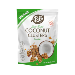 Organic Coconut Clusters  Sweet toasted- 140g