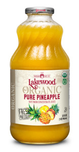 Cold Beverages: Lakewood Organic Pineapple Juice 946ml
