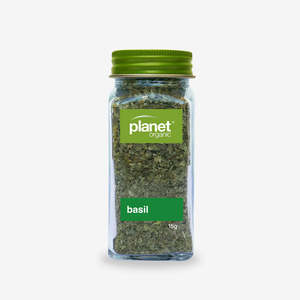 Stock Broth: Planet Organic Basil 15gm - Certified Organic