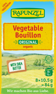 Stock Broth: Rapunzel Stock Cubes Original Veg w/Salt 8x 10.5g