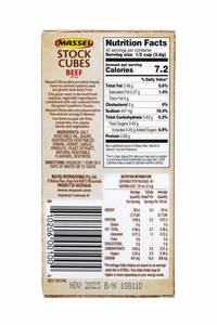 Stock Broth: Massel Chicken Stock Cube 105gm