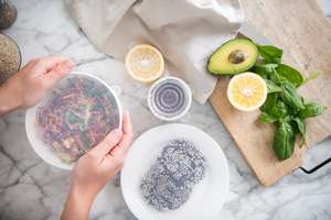 Home Care Cleaning: Silicone Stretch Lids - 10 Pack