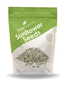 Dried Fruit Nuts: Ceres Organics Sunflower Seeds 300g