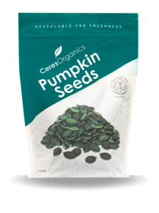 Dried Fruit Nuts: Ceres Organics Pumpkin Seeds 300g