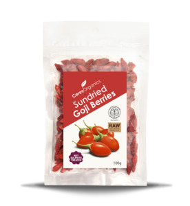 Dried Fruit Nuts: Ceres Organics Goji Berries 100gm