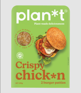 Chilled Foods: Plan*t Crispy Chick*n Burger Patties 2pk