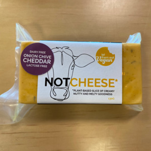 Let Them Eat Vegan Onion & Chive Cheddar Block