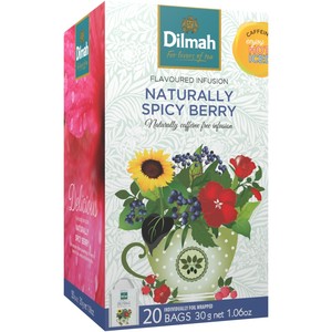 Tea: Dilmah Infusion Naturally Spicy Berry 20 Bags