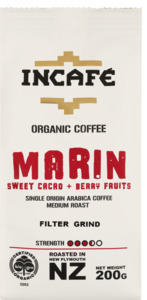 Incafe Coffee Beans Marin Estate 200gm