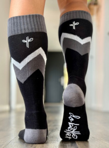 Clothing: Organic Cotton Ski Sock - Alpine Ascent (Imperfect)