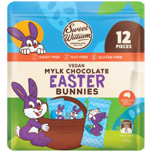 Sweet William Vegan Easter Bunny Multipack 155gm