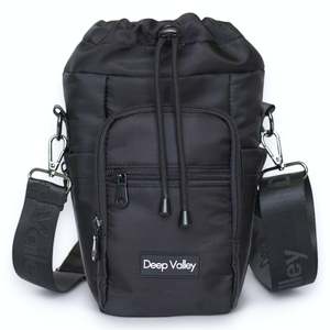 Hydration: Black - DayTrip Mini Water Bottle Bag