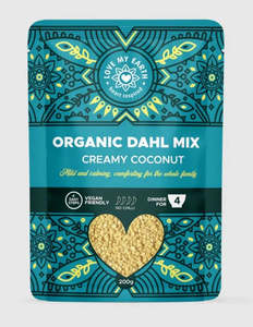 Priced To Clear: Love My Earth Organic Creamy Coconut Dahl Mix 200gm